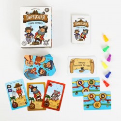 Настольная игра «Пиратская служба доставки», 91 карта 													
